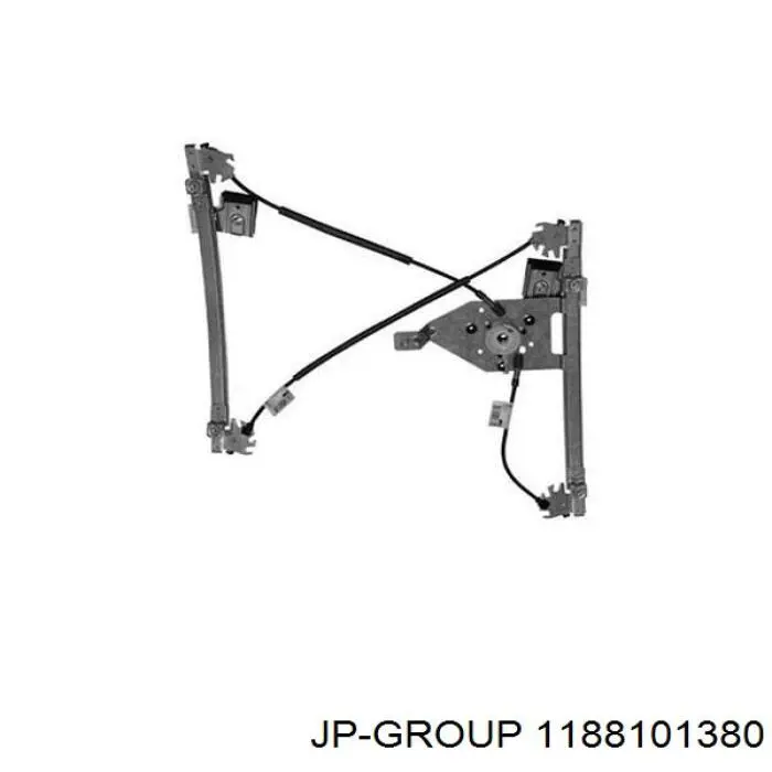 Склопідйомник (механізм переміщення скла) JP Group 1188101380 ціна, від 27.59 USD