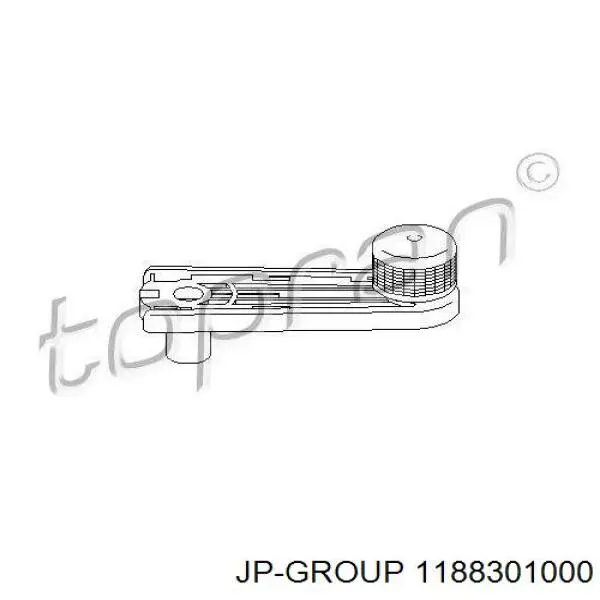 Весла передні JP Group 1188301000 ціна, від 2.04 USD