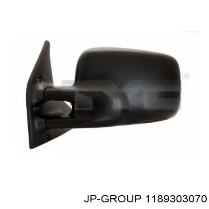 Дзеркальний елемент лівого дзеркала заднього виду JP Group 1189303070 ціна, від 6.28 USD
