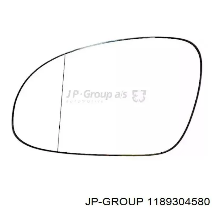 Купити 1189304580 JP Group Скло дзеркала заднього виду, правого