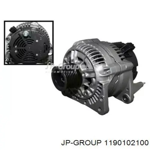 Генератор JP Group 1190102100 ціна, від 50.68 USD