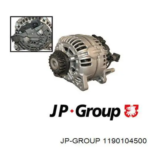 Генератор 1190104500 JP Group