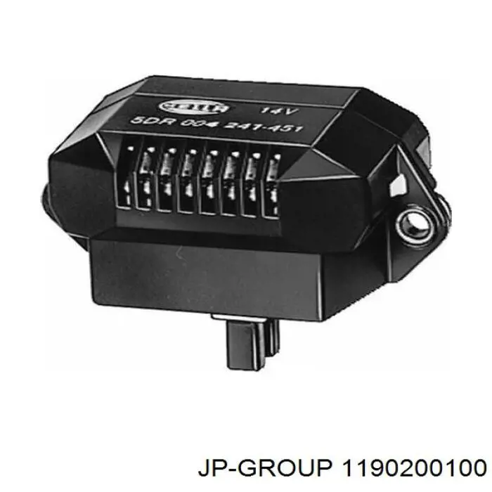 Реле зарядки генератора JP Group 1190200100 ціна, від 5.76 USD