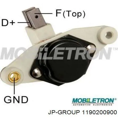 Реле зарядки генератора JP Group 1190200900 ціна, від 5.17 USD