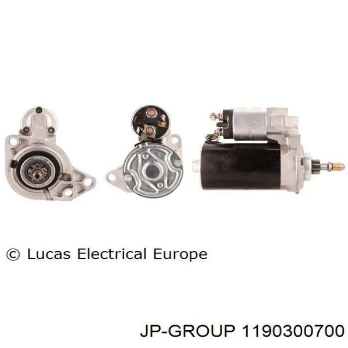 Стартер JP Group 1190300700 ціна, від 86.23 USD