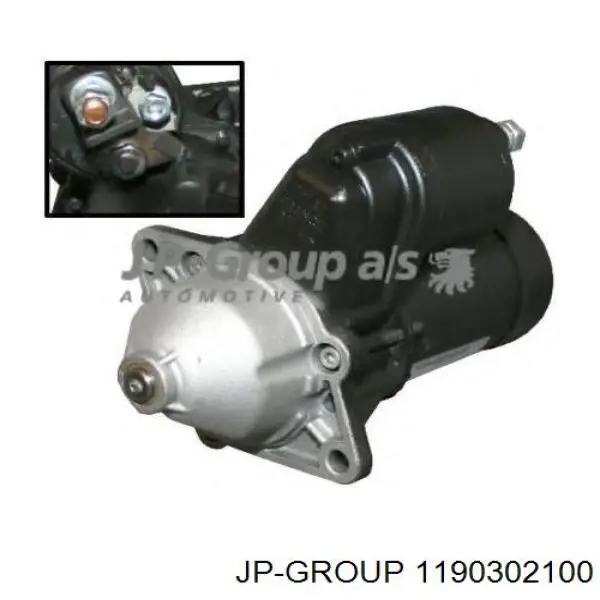 Стартер JP Group 1190302100 ціна, від 94.08 USD
