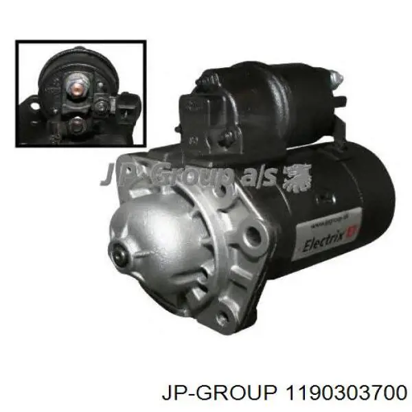 Стартер JP Group 1190303700 ціна, від 97.34 USD