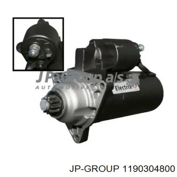 Стартер автомобільний JP Group 1190304800