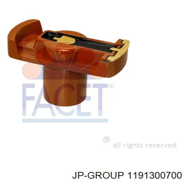 Бігунок розподільника запалювання JP Group 1191300700 ціна, від 1.51 USD