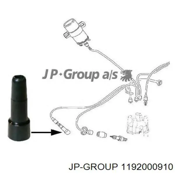 1192000910 JP Group Проводи високовольтні