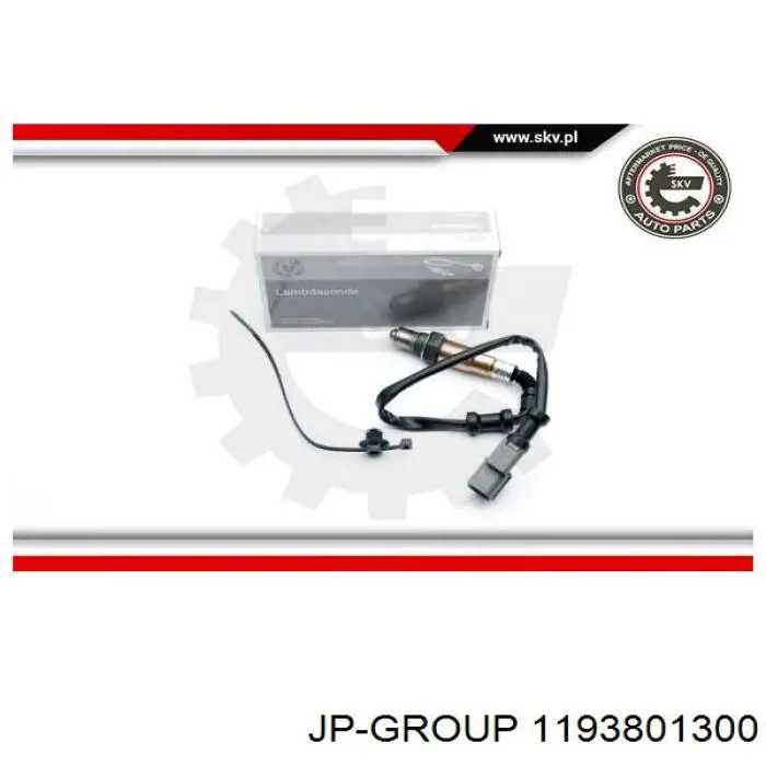 Лямбда датчик кисню JP Group 1193801300 ціна, від 30.78 USD