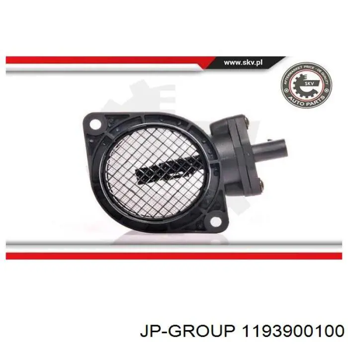 Датчик масової витрати повітря JP Group 1193900100 ціна, від 42.33 USD
