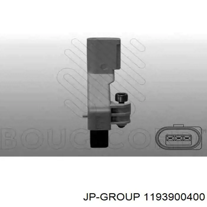 1193900400 JP Group Датчик витрати повітря