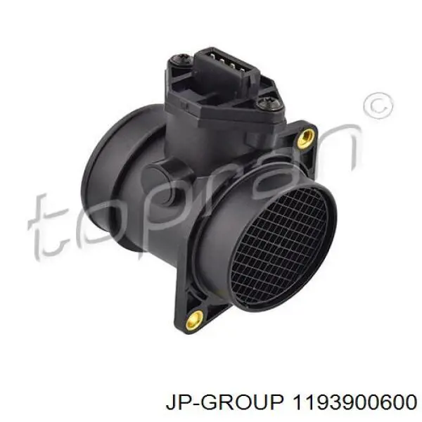 Датчик масової витрати повітря JP Group 1193900600 ціна, від 47.83 USD