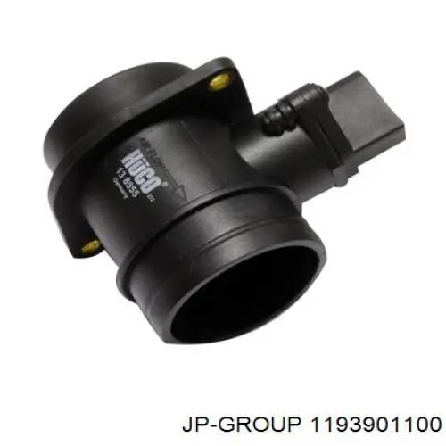 Датчик масової витрати повітря JP Group 1193901100 ціна, від 42.00 USD