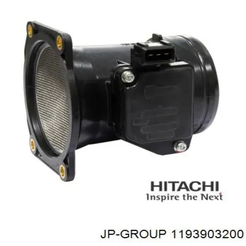 Датчик масової витрати повітря JP Group 1193903200 ціна, від 65.32 USD