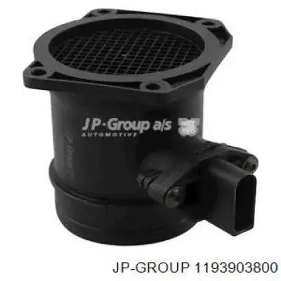 1193903800 JP Group датчик потоку (витрати повітря, витратомір MAF - (Mass Airflow))
