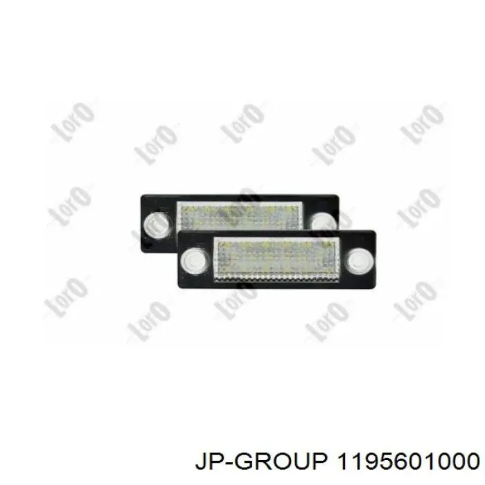 1195601000 JP Group Ліхтар освітлення номерного знака