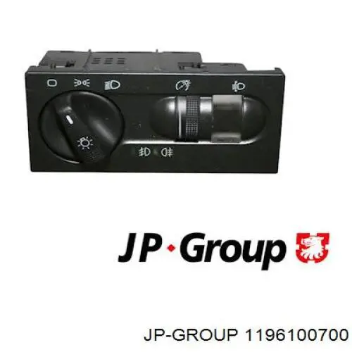Купити 1196100700 JP Group Перемикач світла фар, на "торпеді"