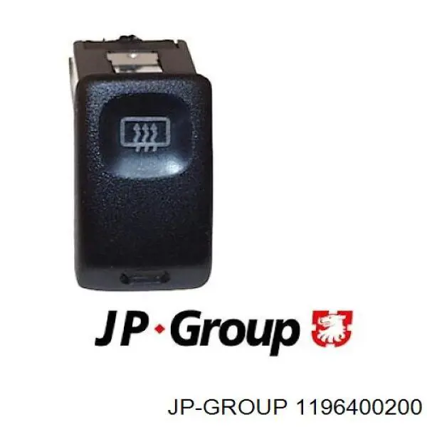 Кнопка вмикання обігріву заднього скла 1196400200 JP Group