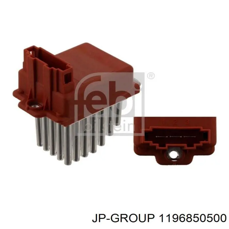 Резистор обігрівача JP Group 1196850500 ціна, від 21.73 USD
