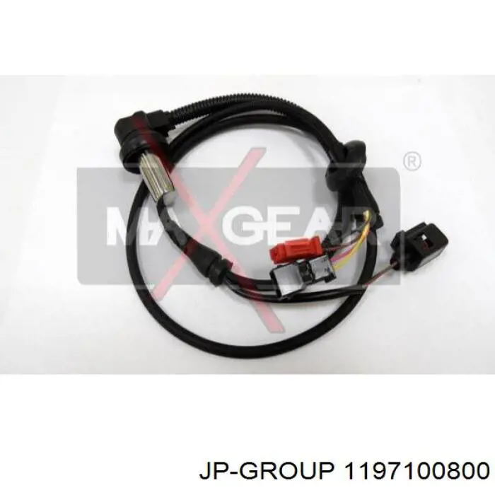 Датчик ABS передній JP Group 1197100800 ціна, від 14.71 USD