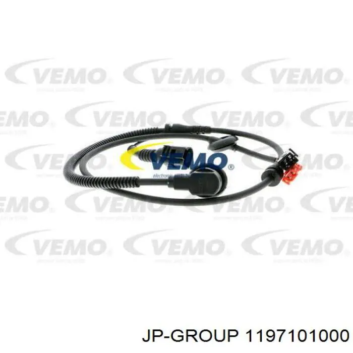 Датчик ABS передній JP Group 1197101000 ціна, від 12.24 USD