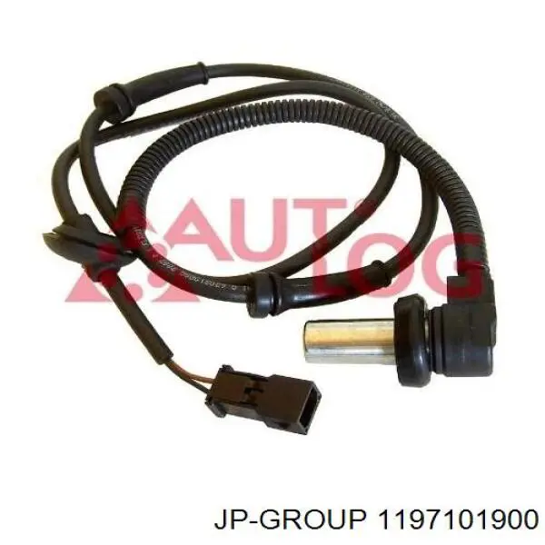 Датчик ABS передній JP Group 1197101900 ціна, від 12.95 USD