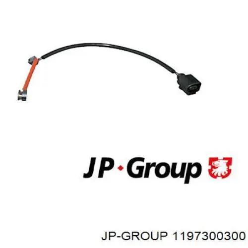 Датчик зносу гальмівних колодок, передній 1197300300 JP Group