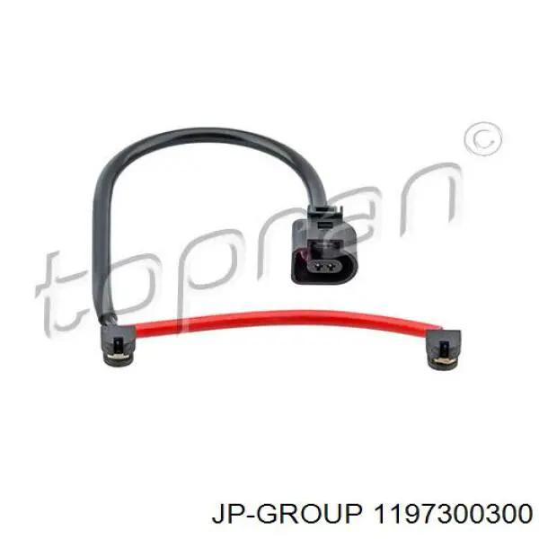 Сигналізатор знос гальмівних колодок JP Group 1197300300 ціна, від 3.26 USD