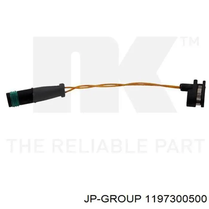 Датчик зносу гальмівних колодок, задній JP Group 1197300500 ціна, від 1.90 USD