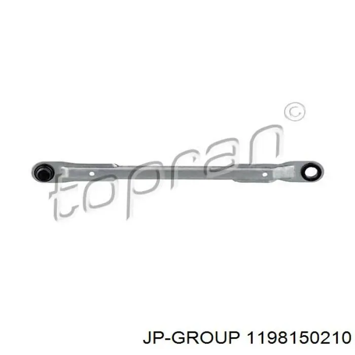Тяга трапеції склоочисника ліва 1198150210 JP Group