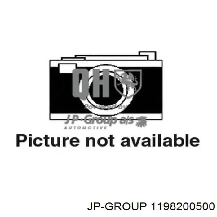 1198200500 JP Group Моторчик заднього двірника