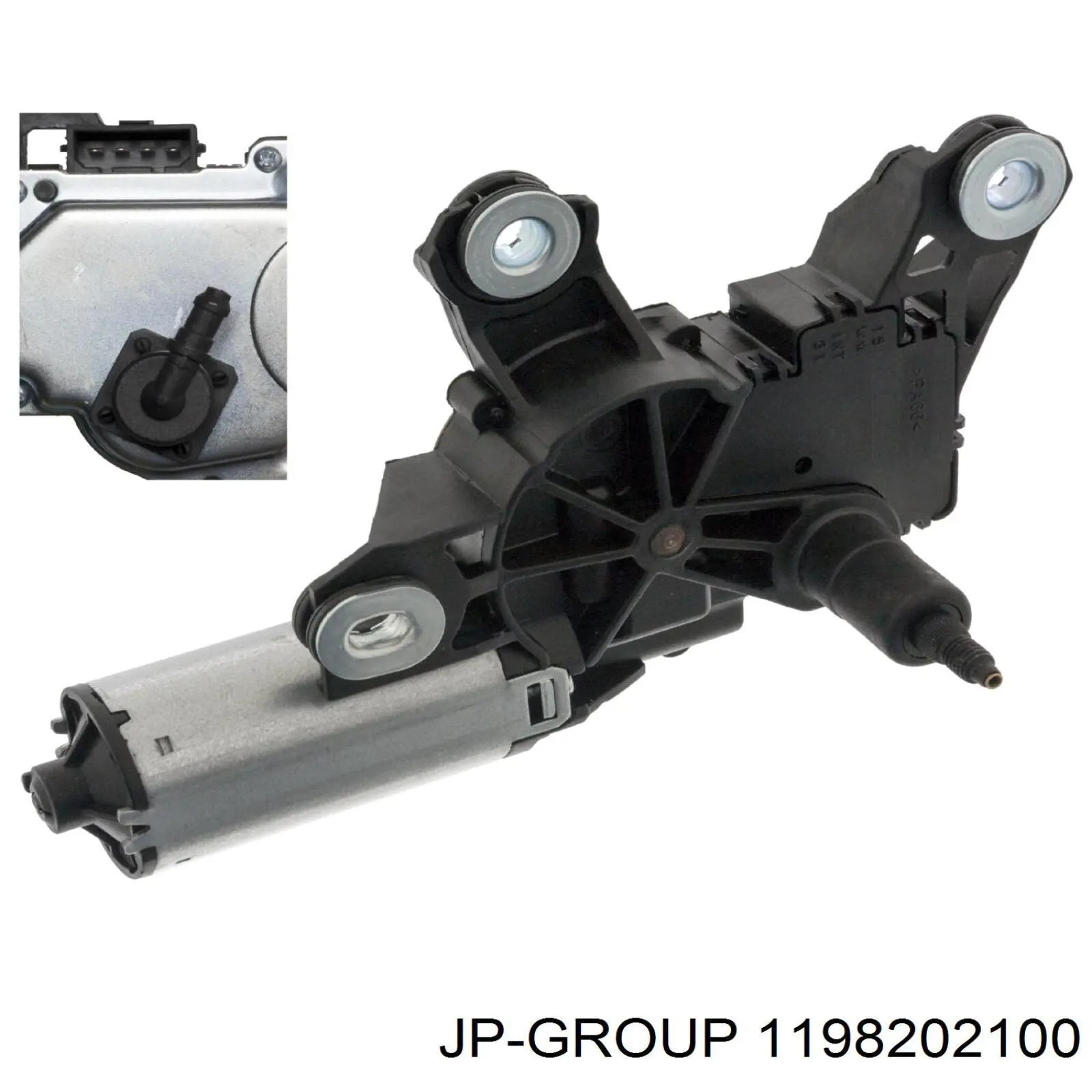 Склоочисник дверей задка JP Group 1198202100 ціна, від 60.44 USD