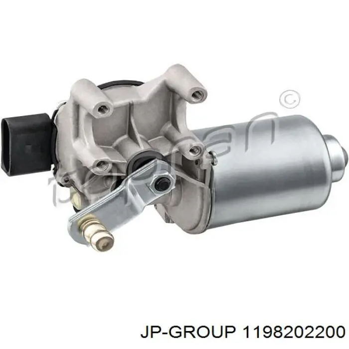 1198202200 JP Group двигун склоочисника лобового скла (трапеції)