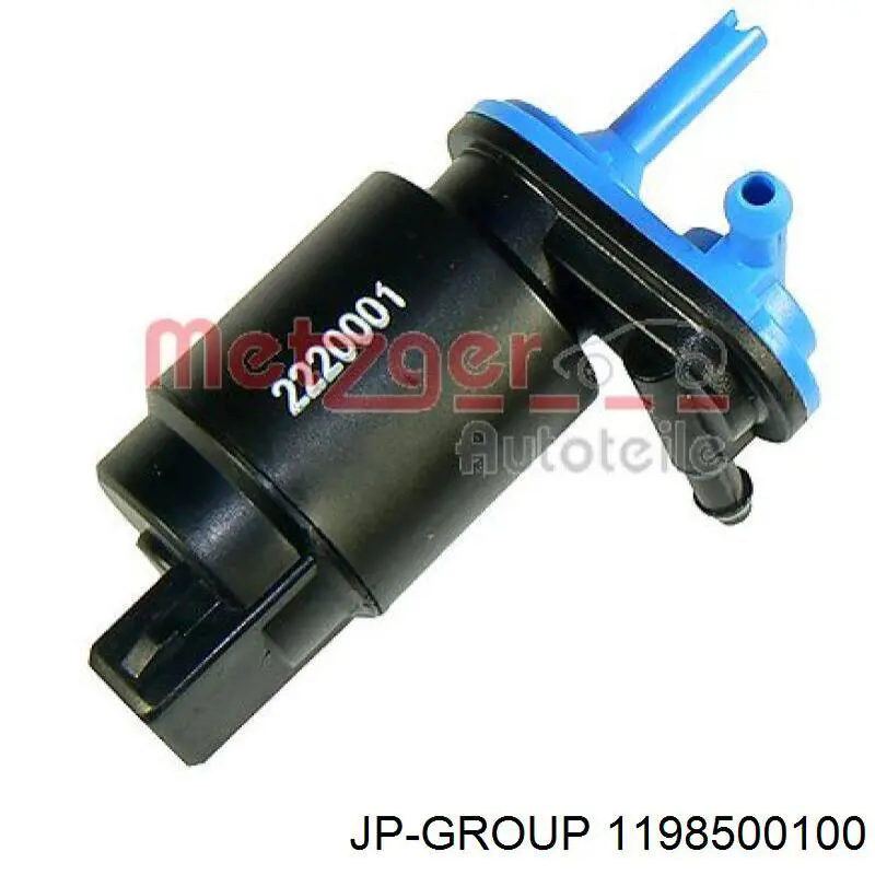 Моторчик омивача скла передній/задній JP Group 1198500100 ціна, від 5.85 USD