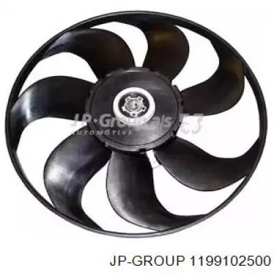 Вентилятор радіатора JP Group 1199102500 ціна, від 43.85 USD