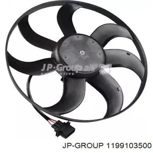1199103500 JP Group електровентилятор охолодження в зборі (двигун + крильчатка)