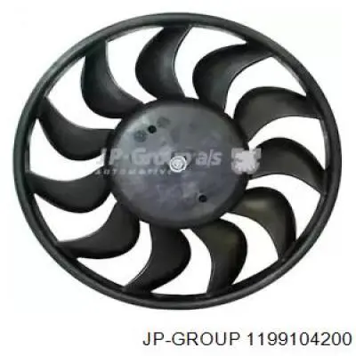 Вентилятор/крильчатка радіатора охолодження JP Group 1199104200 ціна, від 54.20 USD