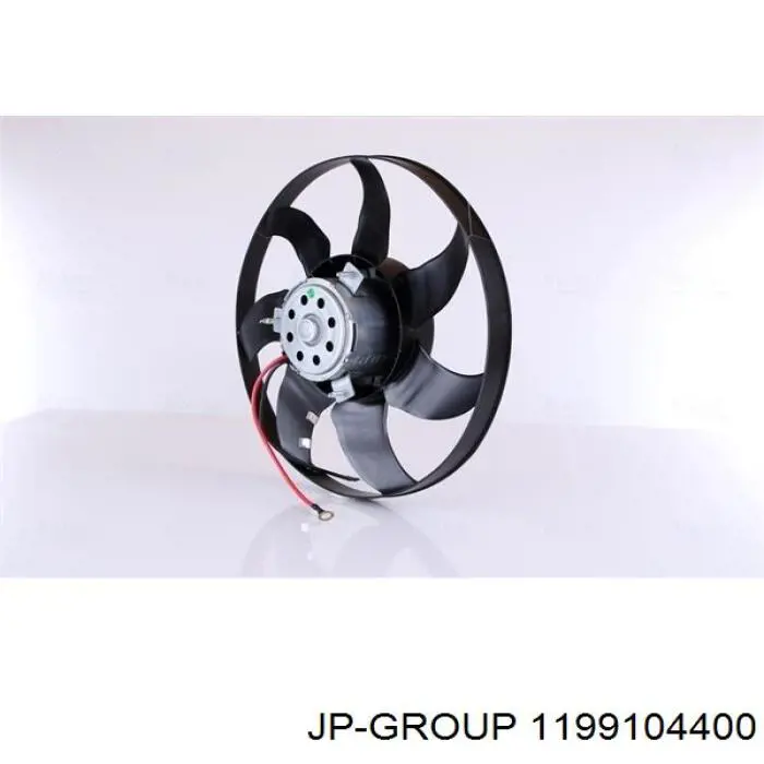 Вентилятор/крильчатка радіатора охолодження JP Group 1199104400 ціна, від 41.96 USD