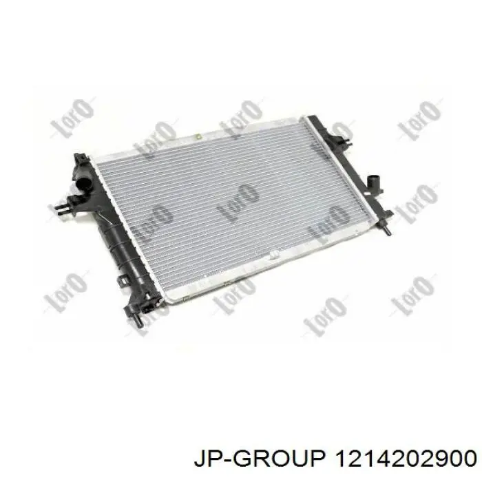 1214202900 JP Group Радіатор охолодження двигуна