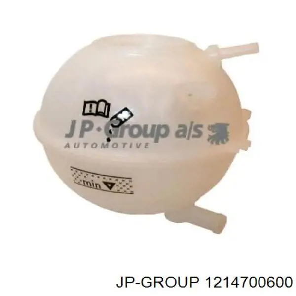 Купити 1214700600 JP Group Водяний бачок системи охолодження