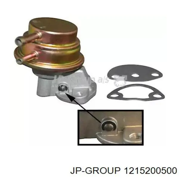 1215200500 JP Group елемент-турбінка паливного насосу