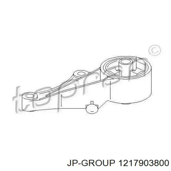 Подушка двигуна передня 1217903800 JP Group
