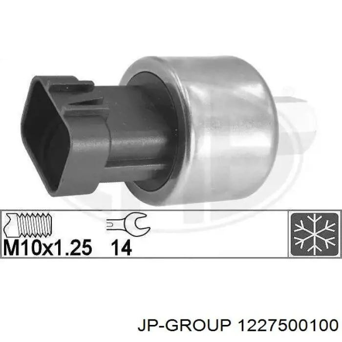 Купити 1227500100 JP Group Датчик тиску кондиціонера
