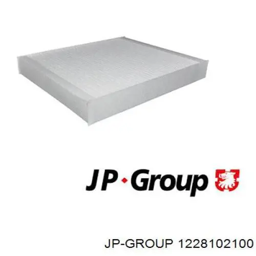 Фільтр повітряний обігрівача JP Group 1228102100 ціна, від 3.69 USD