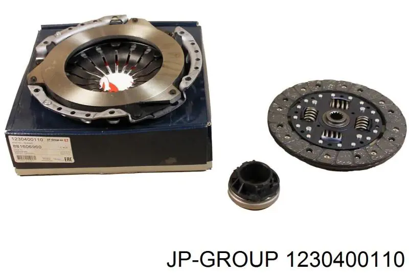 1230400110 JP Group комплект зчеплення (3 частини)