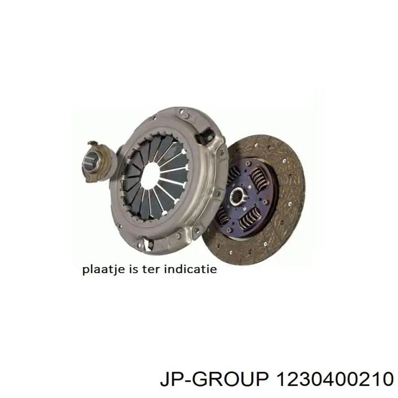 Комплект зчеплення (3 частини) JP Group 1230400210 ціна, від 123.35 USD