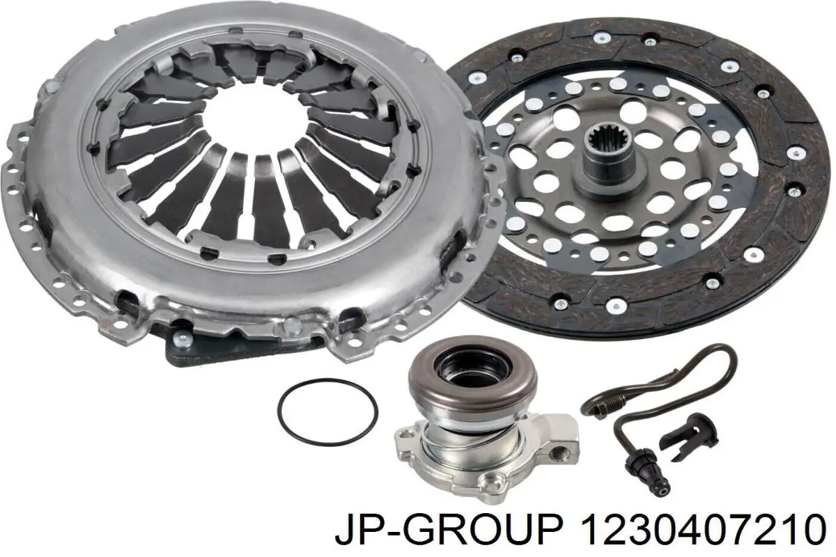 Купити 1230407210 JP Group Комплект зчеплення (диск, корзина, підшипник)