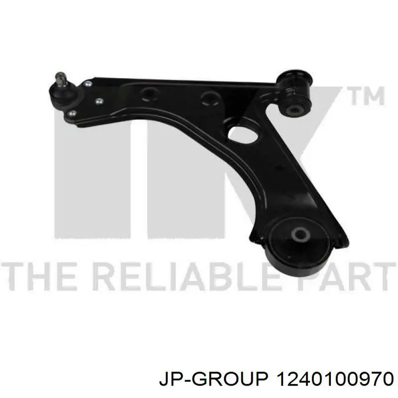 Важіль передній лівий JP Group 1240100970 ціна, від 50.48 USD